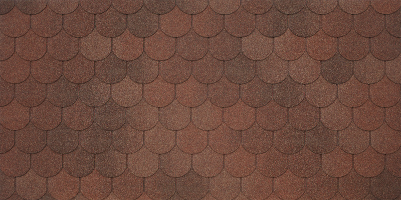 Гибкая черепица TEGOLA Comfort Assisi, 2.9 м² Terracotta 420